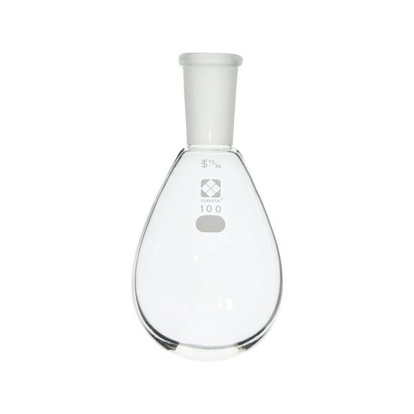 共通摺合なす形フラスコ 100mL 