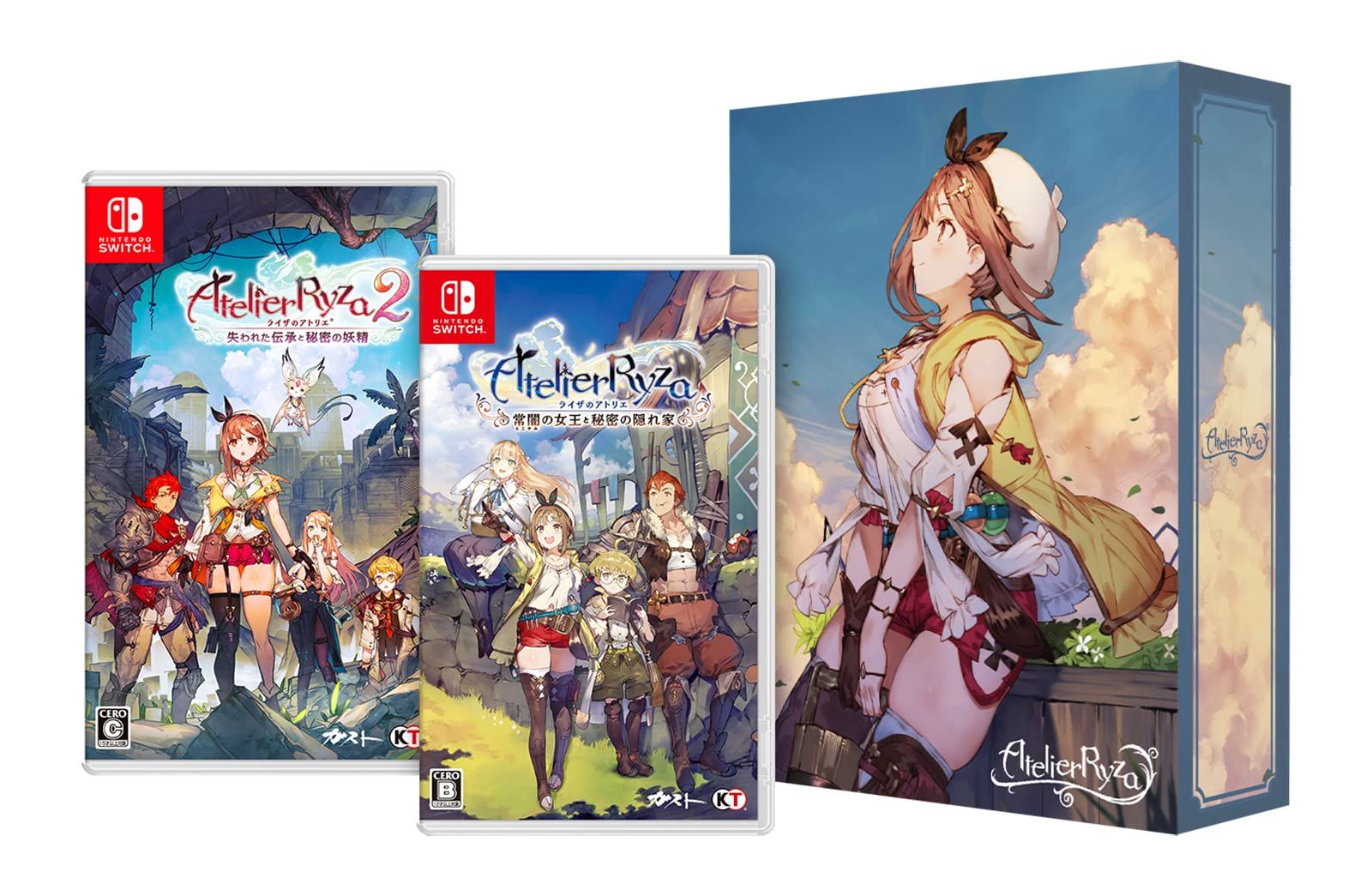 【Switch】ライザのアトリエ１・２ 限定ダブルパック [Amazon限定無し] [Switch版]