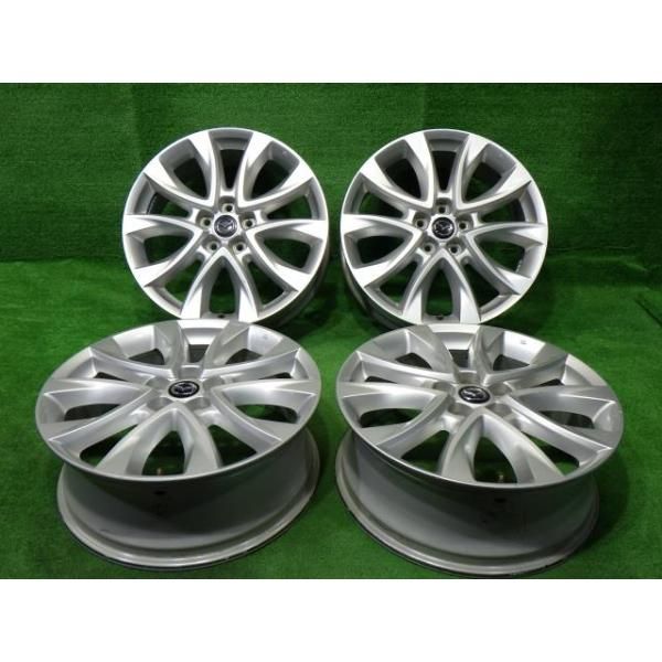 MAZDA　純正　ホイール　19インチ マツダ MAZDA6 25T Sパケ 純正 19インチ 7.5J+45 4本セット CX-3 CX-5