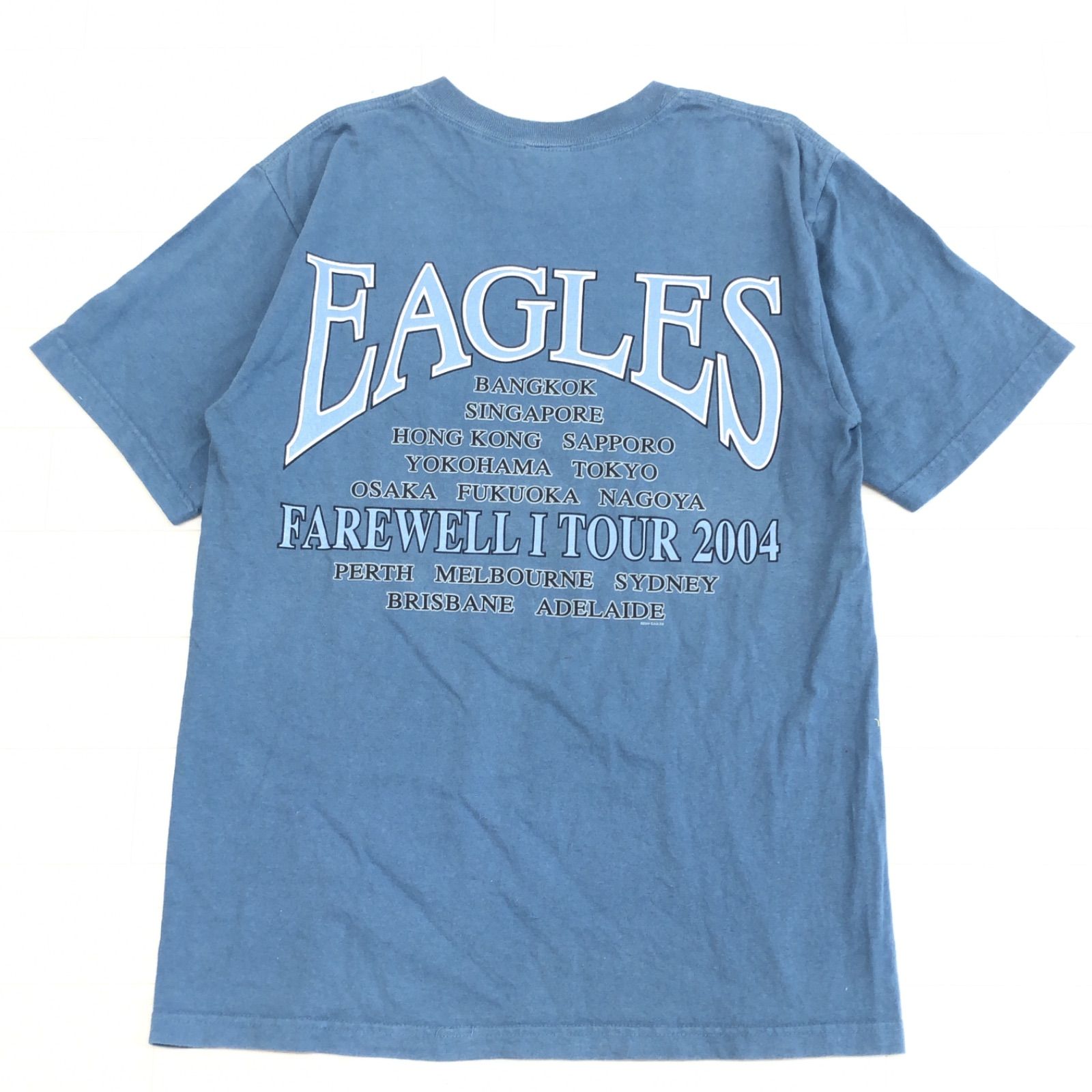 イーグルス EAGLES ツアー Tシャツ ブルー Taka c0309530_a.jpg