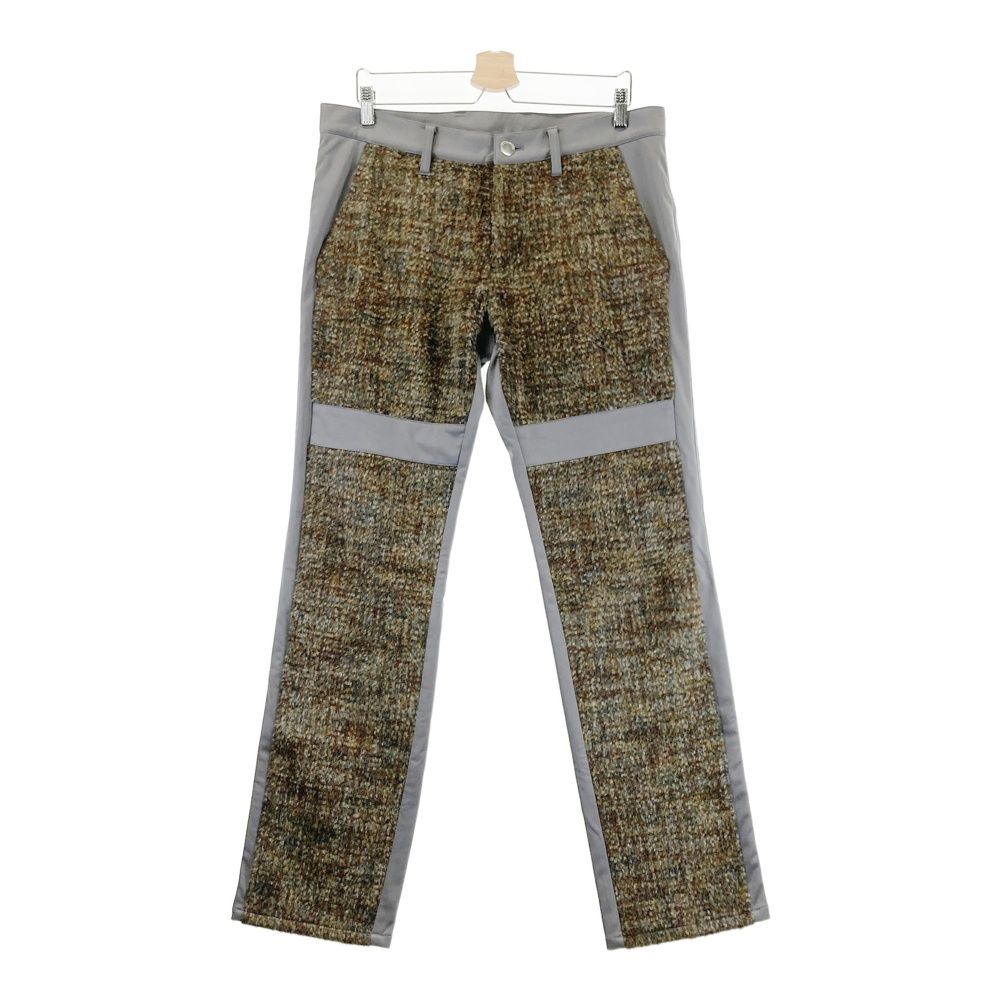 サイズ：4 DANCE WITH DRAGON ダンスウィズドラゴン D1-461100 裏起毛 切替 ロングパンツ グレー系 [240101514530] ゴルフウェア メンズ ストスト