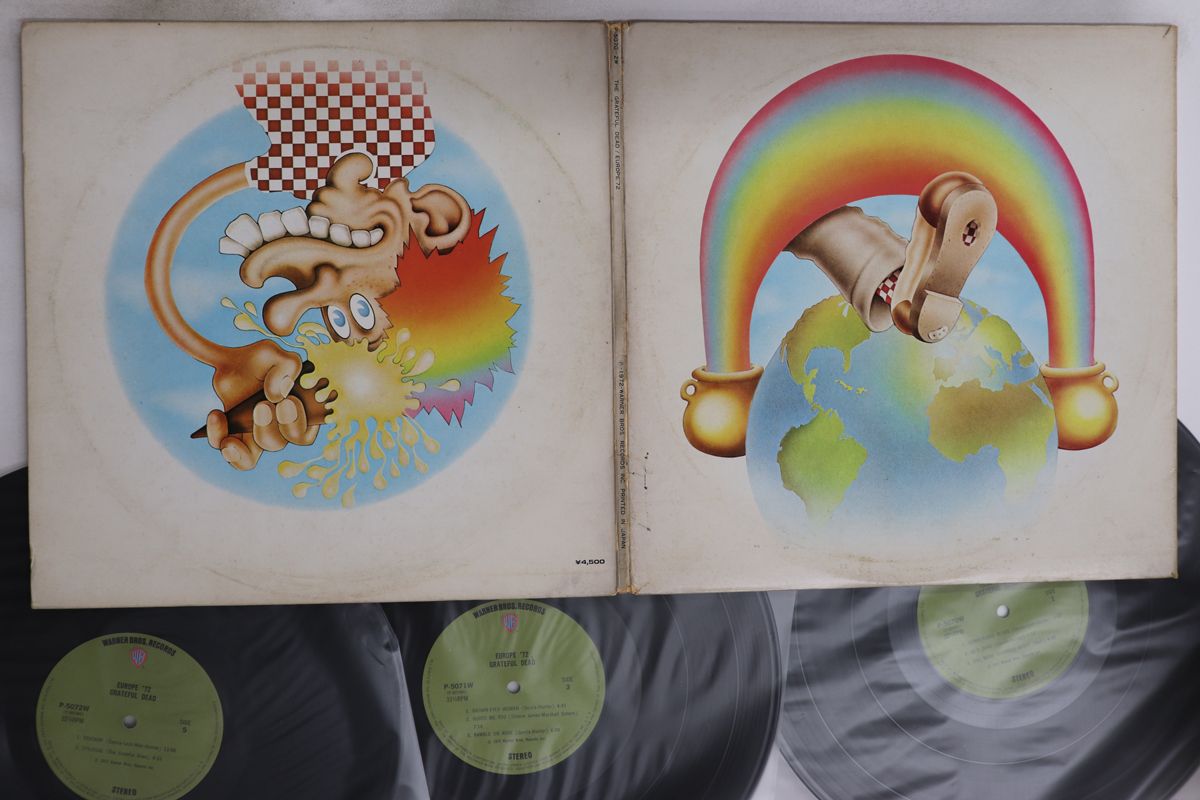 その他 3discs LP Grateful Dead Europe 72 P50702W WARNER BROS /00920 3discs LP Grateful Dead Europe 72 P50702W WARNER BROS /00920