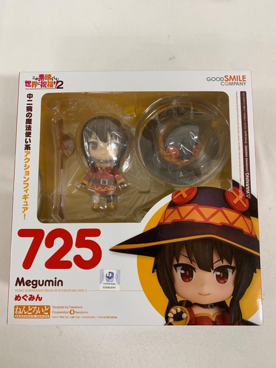 【新品未開封】ねんどろいど725めぐみん 新品未開封】ねんどろいど725めぐみん - メルカリ