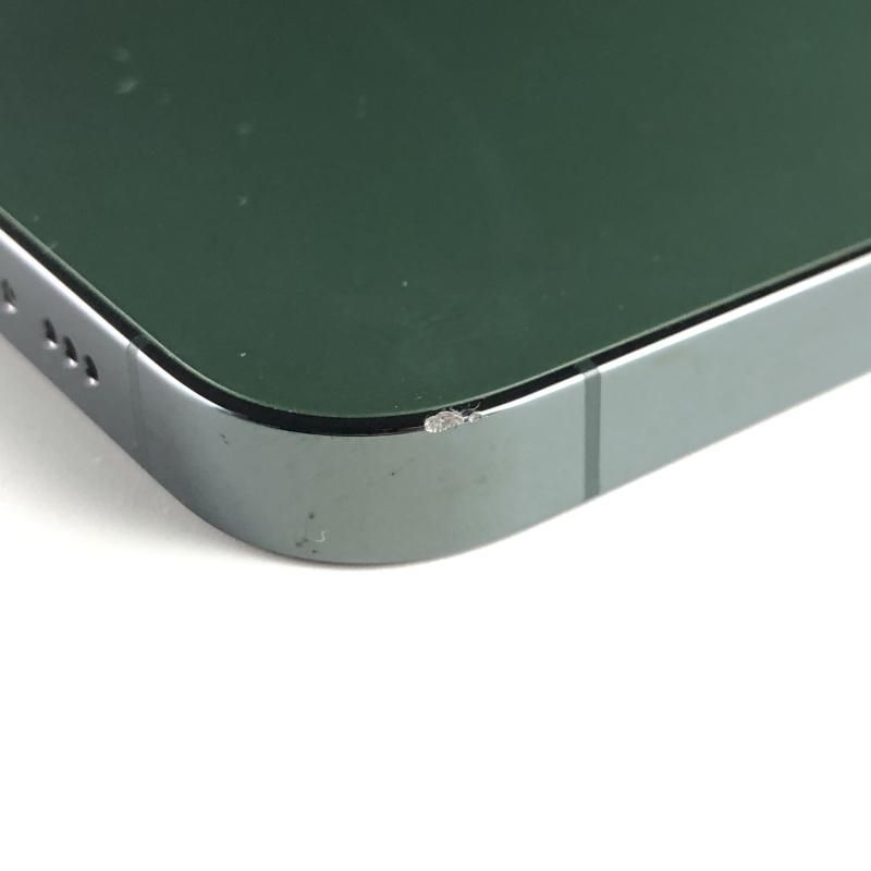 中古】【SIMフリー】○iPhone 13 Pro 256GB(アルパイングリーン
