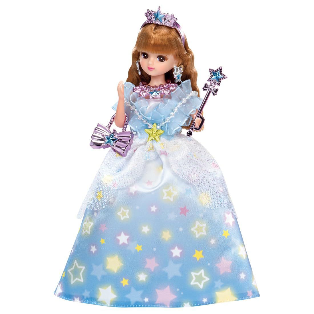 タカラトミー リカちゃん ドール LD-03 シャイニースタープリンセス 着せ替え おままごと おもちゃ 3歳以上 