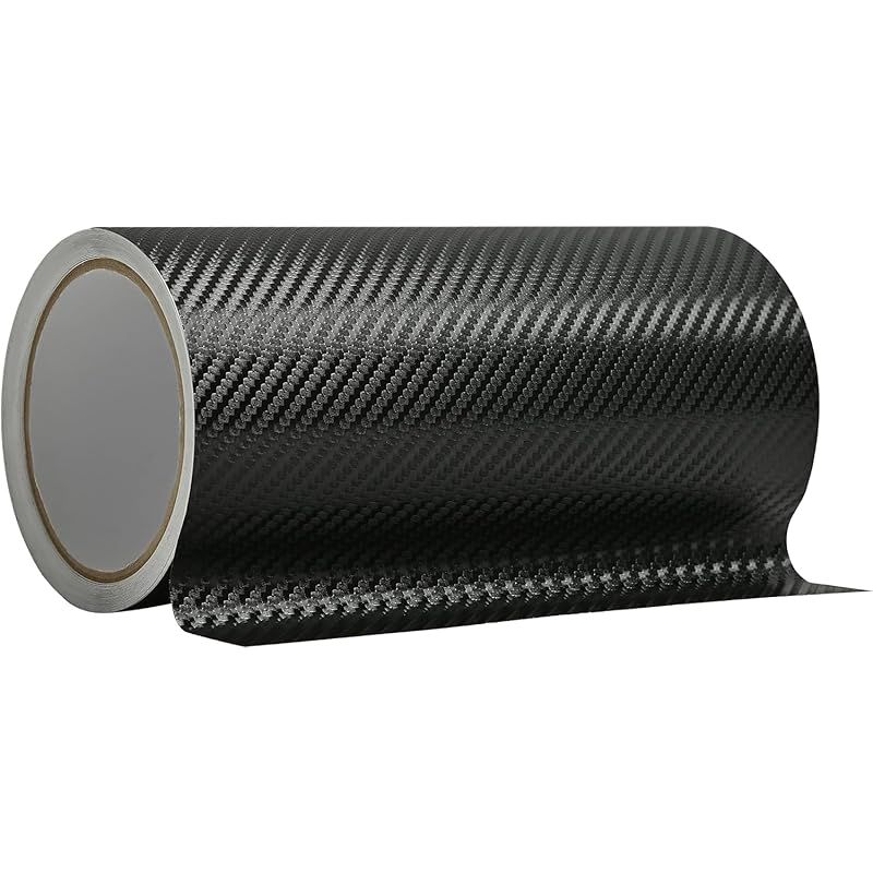ハッピークロイツ テープ式 ボディ プロテクション カーラッピング フィルム PVC 30cm幅 × 1.5m カーボンブラック HK013