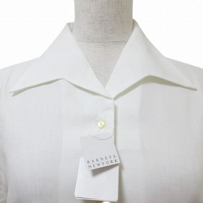 【美品】BARNEYS NEWYORK メンズ プルオーバーシャツ(白) 美品】BARNEYS NEWYORK メンズ プルオーバーシャツ(白) - メルカリ