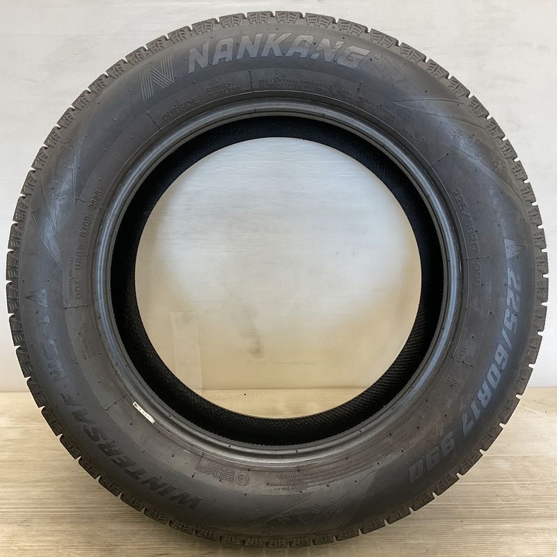 225 60R17 NANKANG WINTERSAF WS-1 2本 スタッドレスタイヤ ナンカン WINTERSAF WS-1 アルファード ヴェルファイア エクストレイル フォレスター レガシィアウトバック などに タイヤ 17インチ