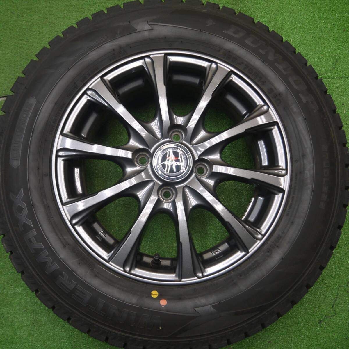 ☆185/70R14 スタッドレス DUNLOP バリ溝 4本SET☆ 【公式通販】