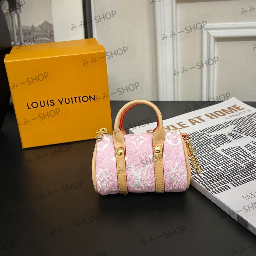 LOUIS VUITTON ルイヴィトン キーホルダー ポーチ アクセサリー ルイヴィトン モノグラム ピンク