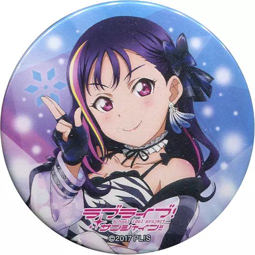バッジ・ピンズ　全9種セット 「ラブライブ!シリーズ スクスタ箔押し缶バッジ Aqours」 中古】バッジ・ピンズ 全9種セット 「ラブライブ!シリーズ