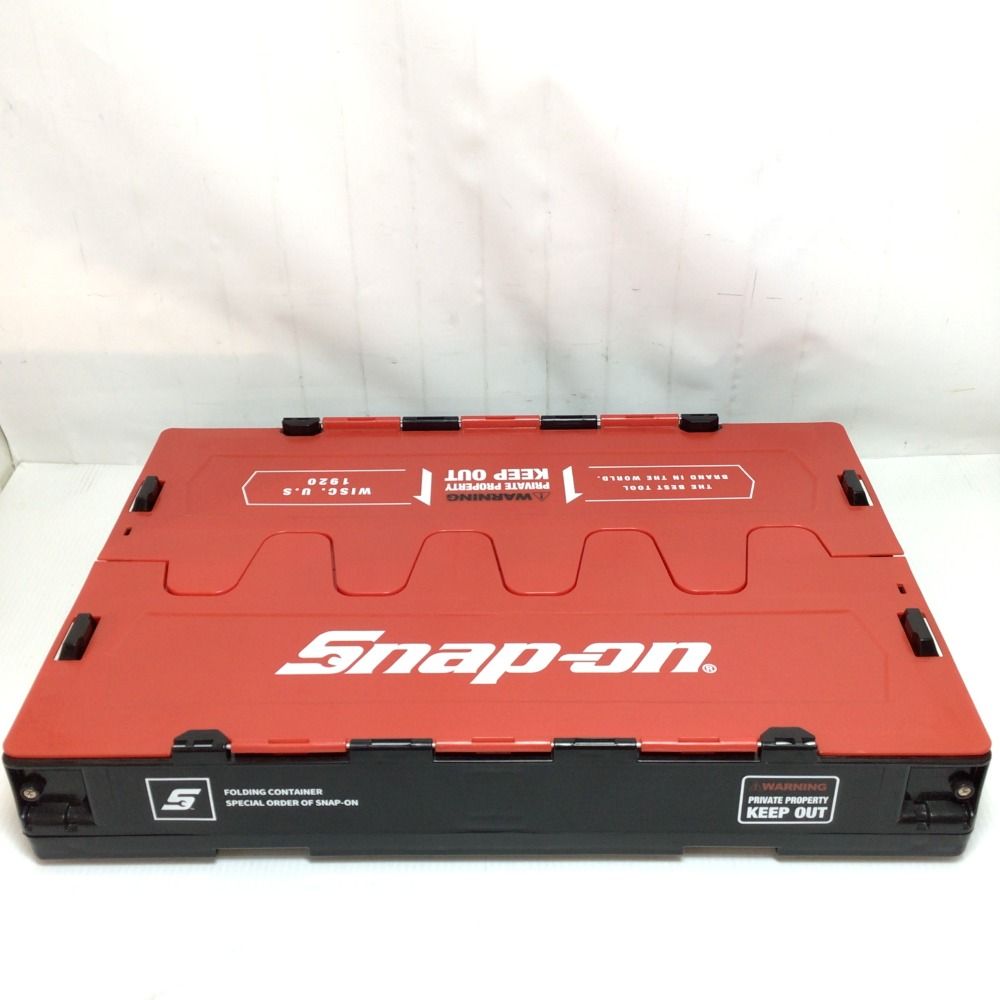 スナップオン コンテナ Snap on 希少】 Snap-on スナップオン 折り畳み