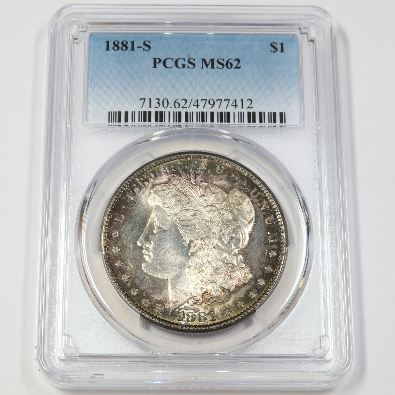 1881 S PCGS MS62 - TD Silver Morgan Dollar - $1 Coin - メルカリ
