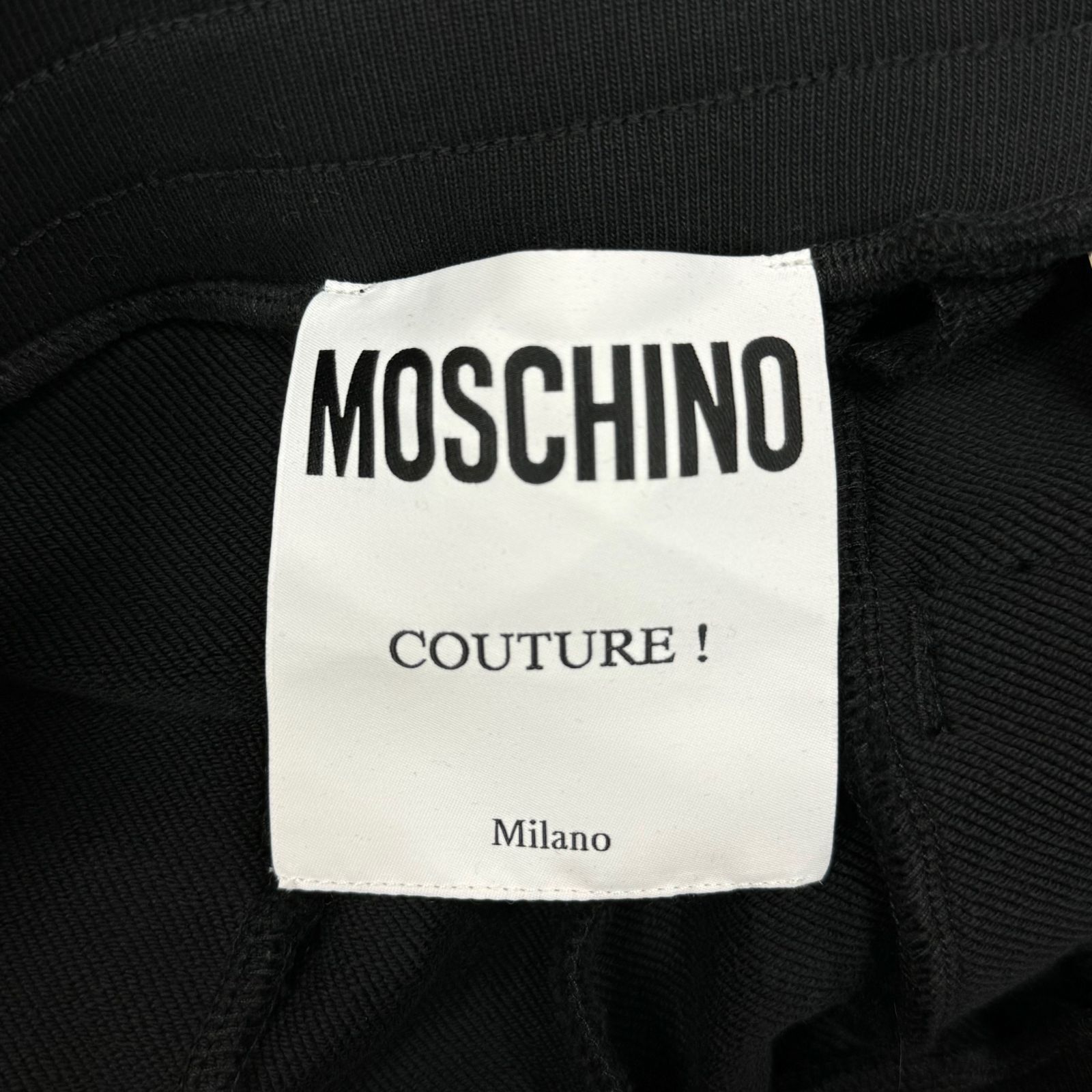 MOSCHINO 211ZPA03472027 プリント スウェット ハーフパンツ ショーツ 