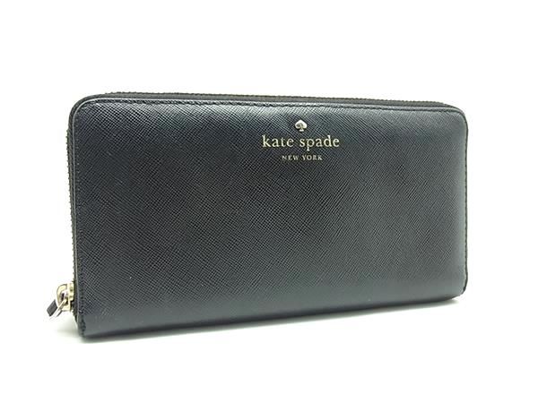 kate spade ケイトスペード ラウンドファスナー 長財布