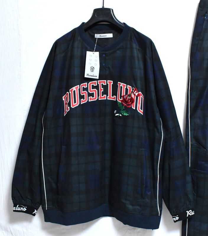 新品 ラッセルノ ゴルフ プルオーバー パンツ セットアップ 6 RS