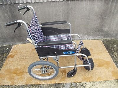  一部地域を除く ノーパンク NEO-2 介助式軽量 車椅子 TS-25-1022-02 介助用車椅子 車椅子