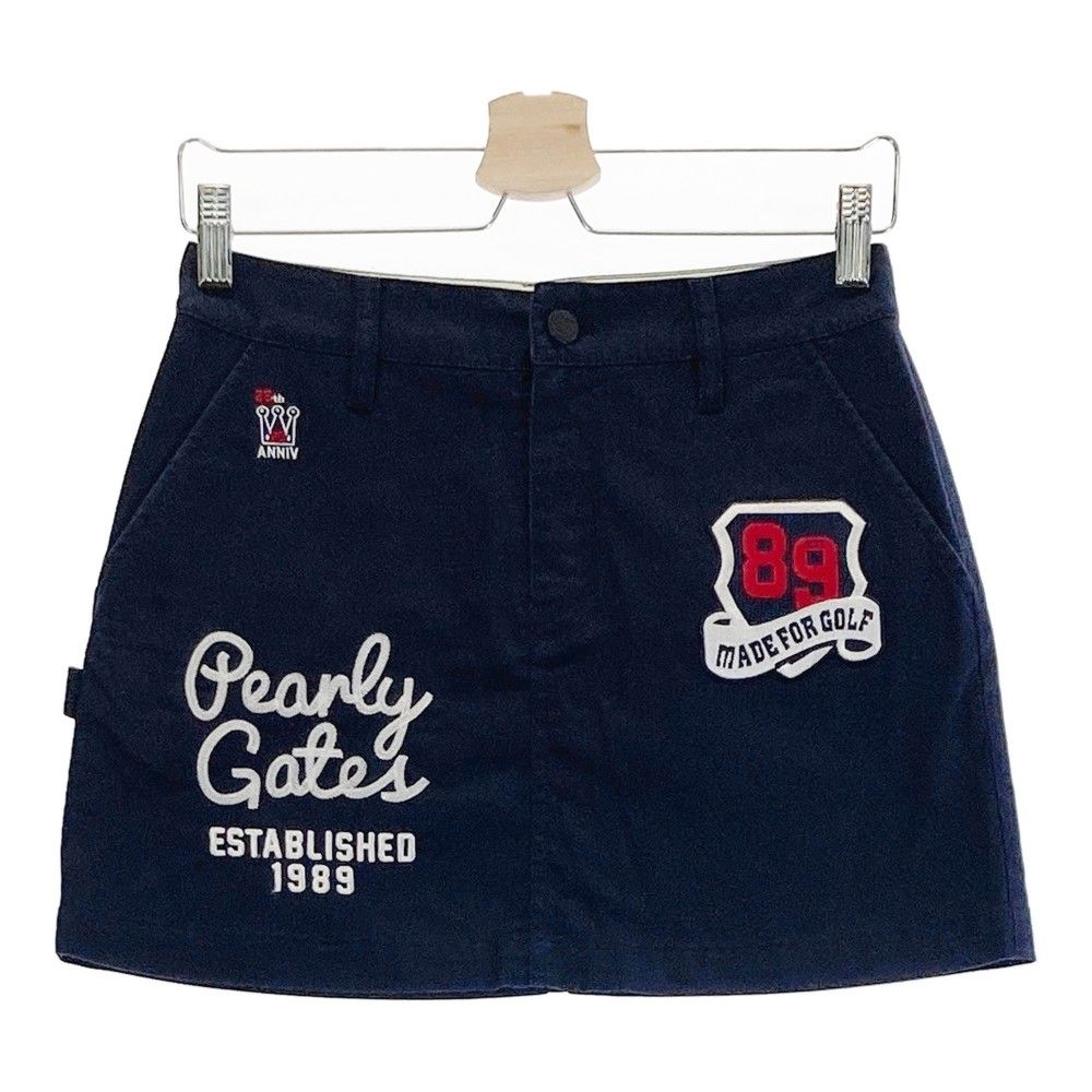 サイズ：0 PEARLY GATES パーリーゲイツ  スカート  ネイビー系 [240101318956]# ゴルフウェア レディース ストスト