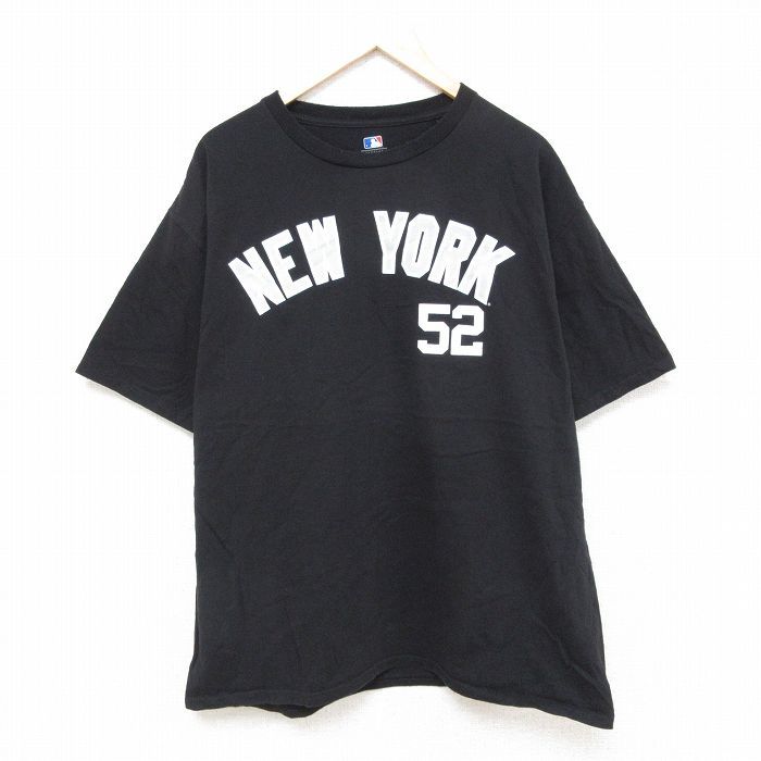 【新品タグ付き】アンパスィ　半袖　モックネックシャツ　ロゴ　ネイビー　Lサイズ 新品タグ付き】アンパスィ 半袖 モックネックシャツ ロゴ