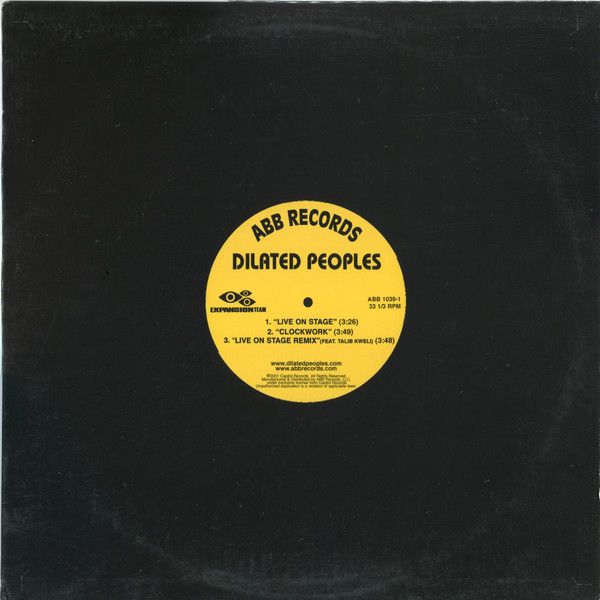 米12” Dilated Peoples Live On Stage / Clockwork ABB10391 ABB