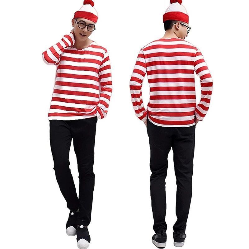 ハロウィン　仮装　お揃い　可愛い　ペアルック　メンズ　レディース　ボーダー　眼鏡 楽天市場】ペアルック ハロウィン コスプレ 大人 仮装 衣装 ペア