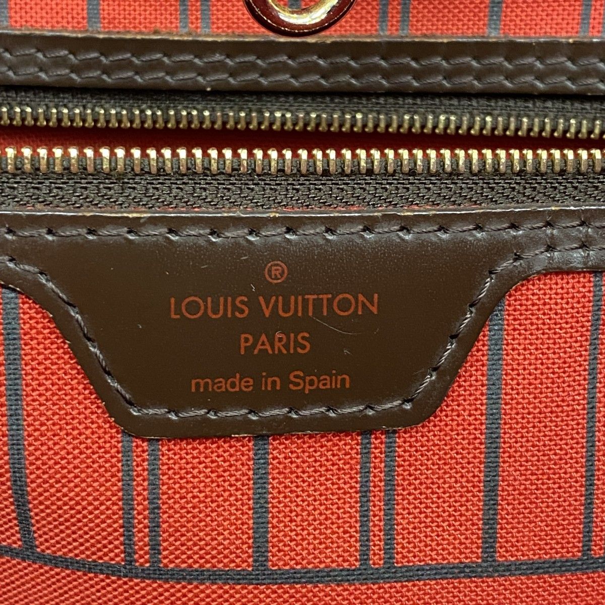 5ha0125】ルイヴィトン トートバッグ ダミエ ネヴァーフルMM N41358  