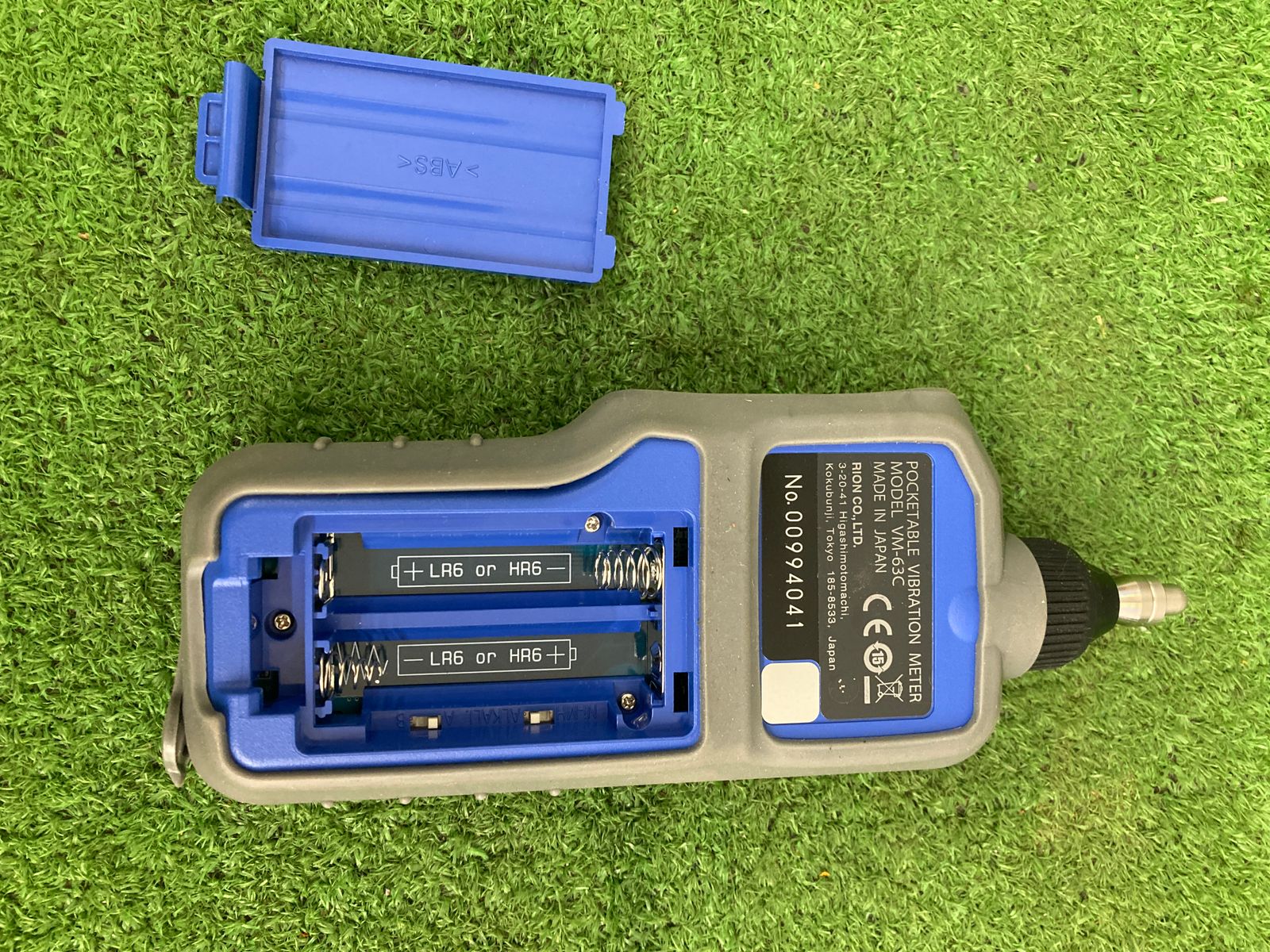 中古品】【0921】RION(リオン) ポケッタブル振動計(RIOVIBRO) VM-63C 