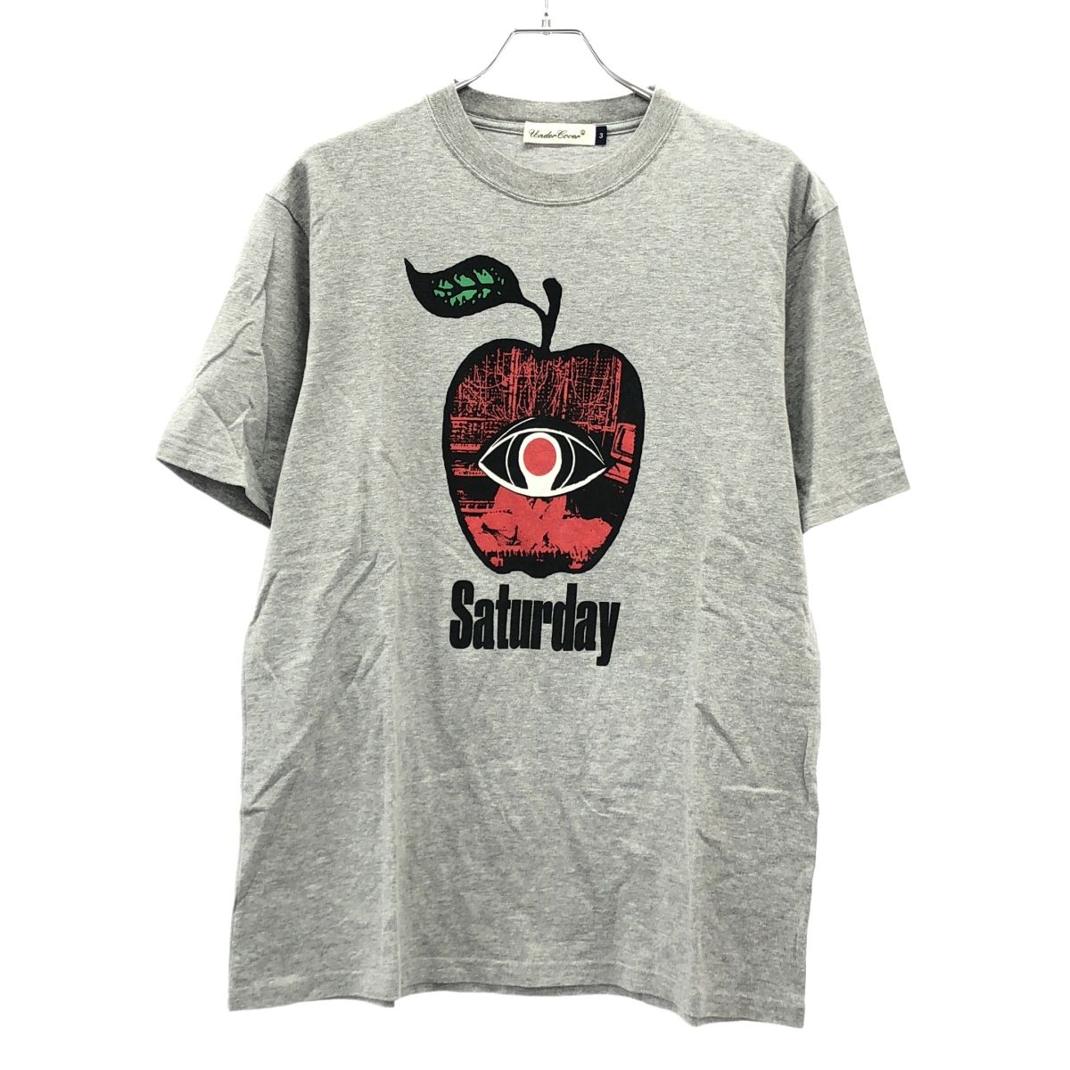 732 音楽モチーフ刺繍×配色袖 リネン100 RUDE GALLERY 2 マルチ