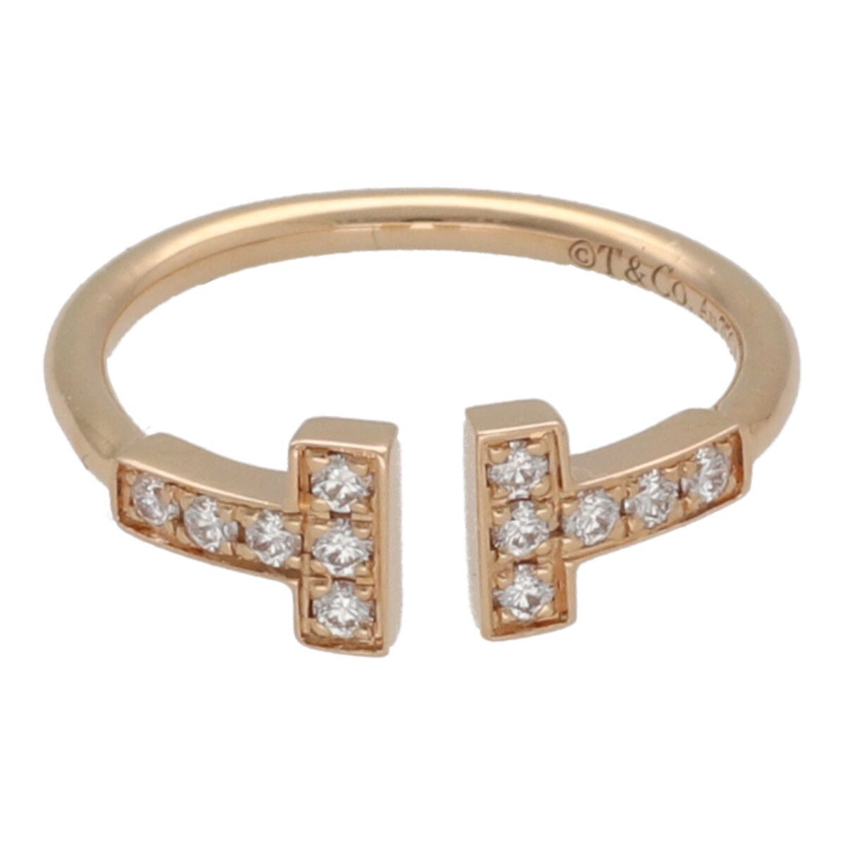 中古】 Tiffany ＆ Co. ティファニー Tワイヤーリング 約7号 60147315