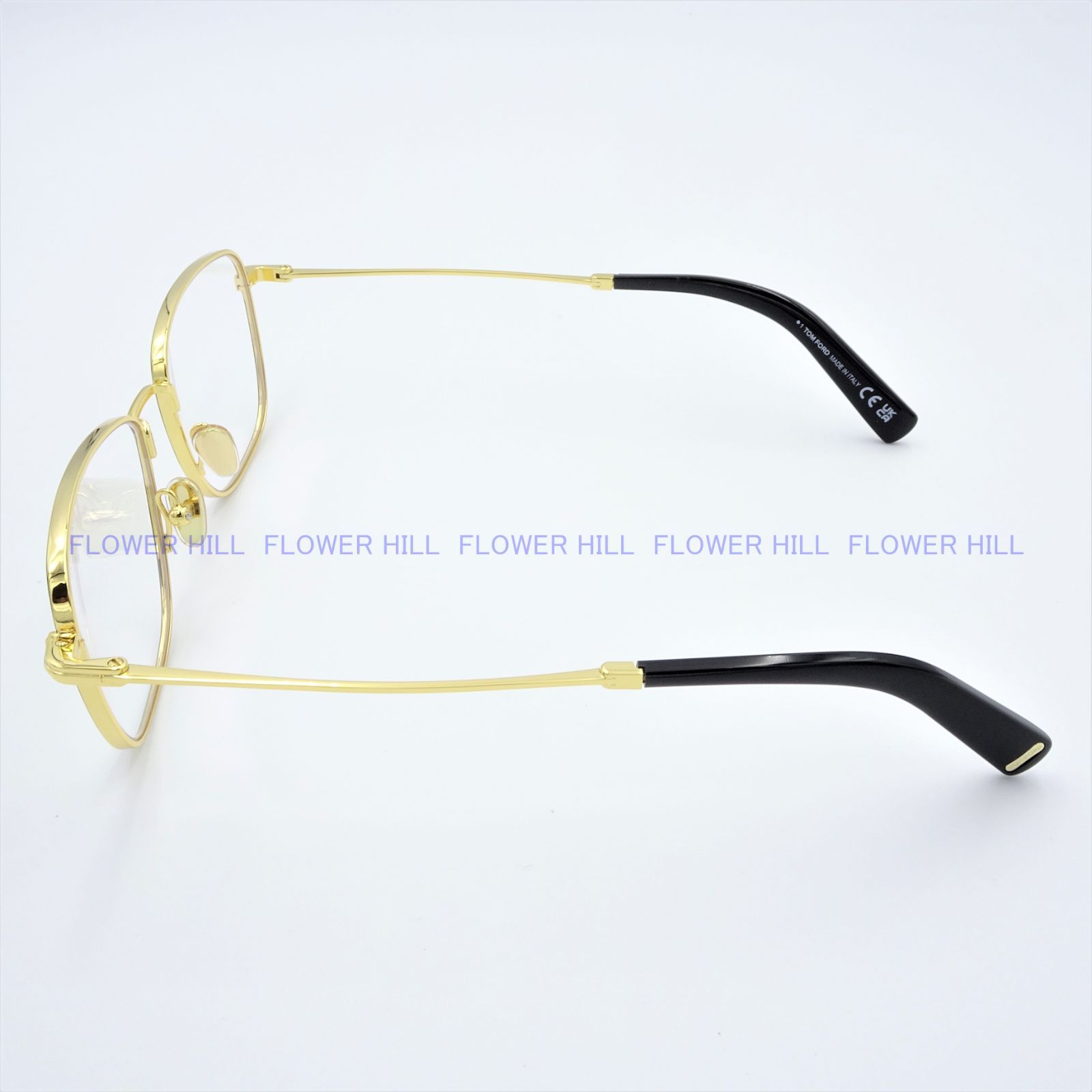 TOM FORD TF5748-B 001 メガネ ブルーライトカット ゴールド | www