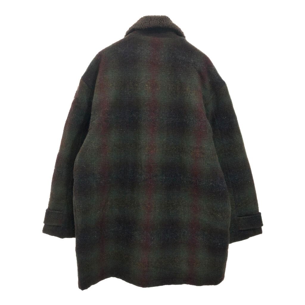 【上品】WOOLRICH ウールリッチ ステンカラー ウールハーフコート M nag-12825_001.jpg