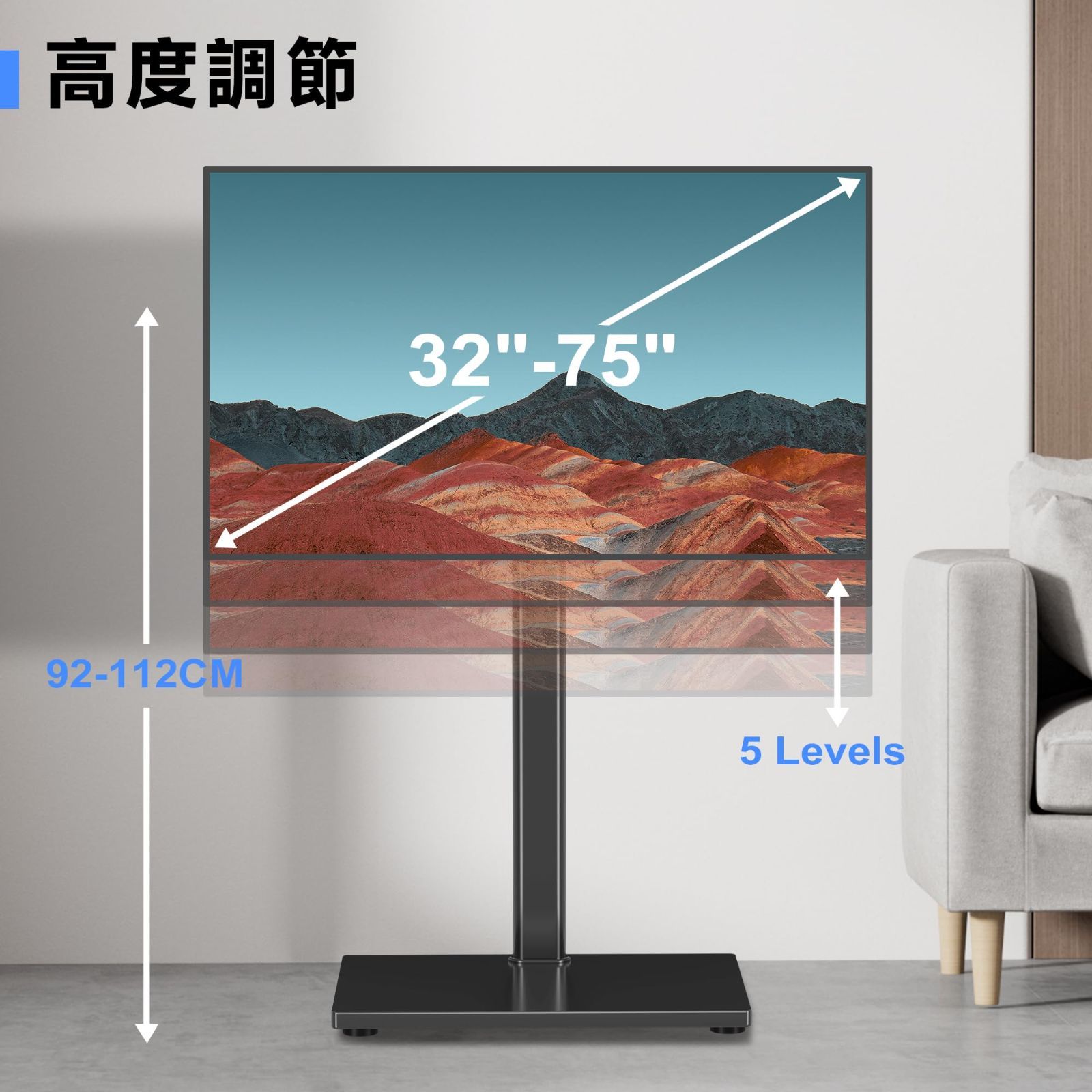 人気商品】XINLEI テレビスタンド 壁寄せ ハイタイプ テレビ台 液晶TV