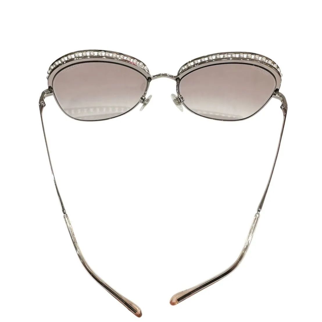【超お買い得！】 中古美品】CHANEL シャネル フェイクパール 4246-H スクエア 小物