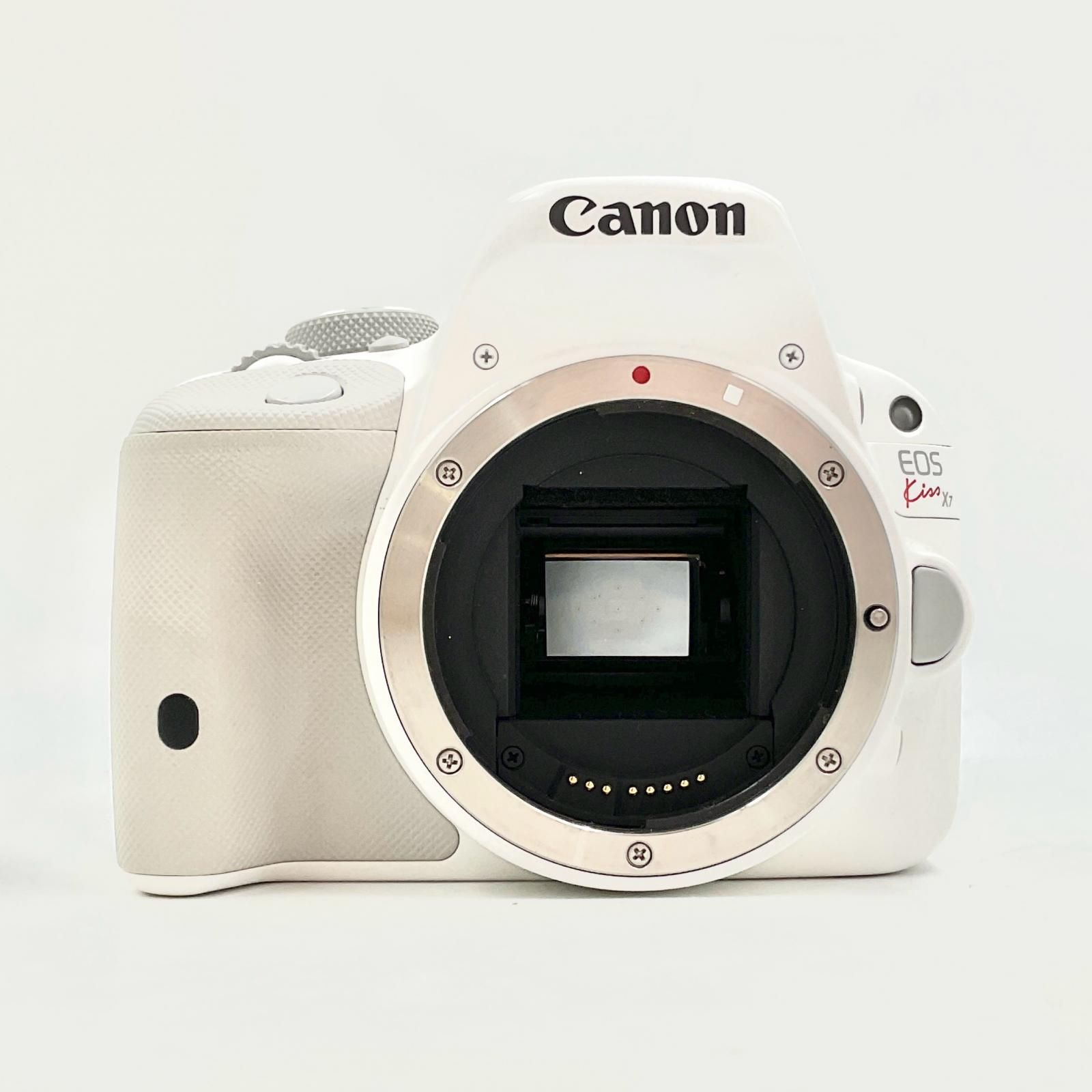 Canon デジタル一眼 EOS Kiss X7 ボディ ホワイト 美品 動作確認
