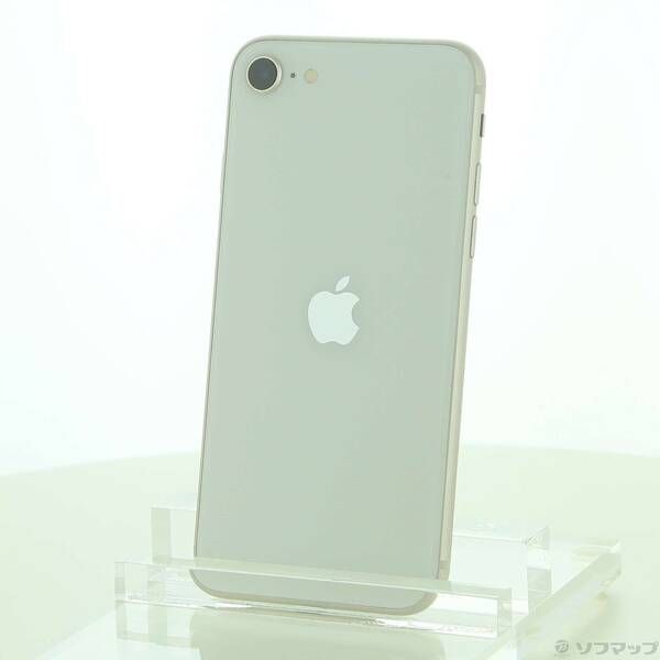 品〕 iPhone SE 第3世代 64GB スターライト MMYD3J／A SIMフリー【377