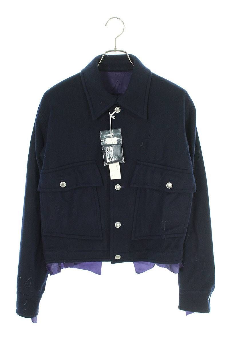 サルバム sulvam 22AW ウールショートブルゾン ブラウン サイズ：L