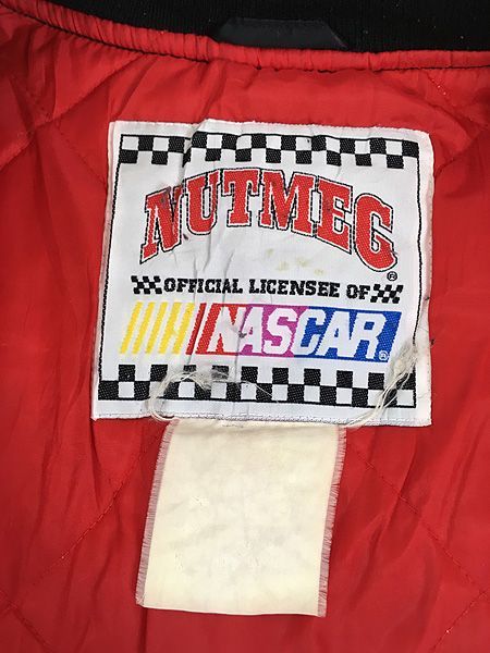 古着 90s NUTMEG 「Dale Earnhard」 ドライバー 企業 刺しゅう