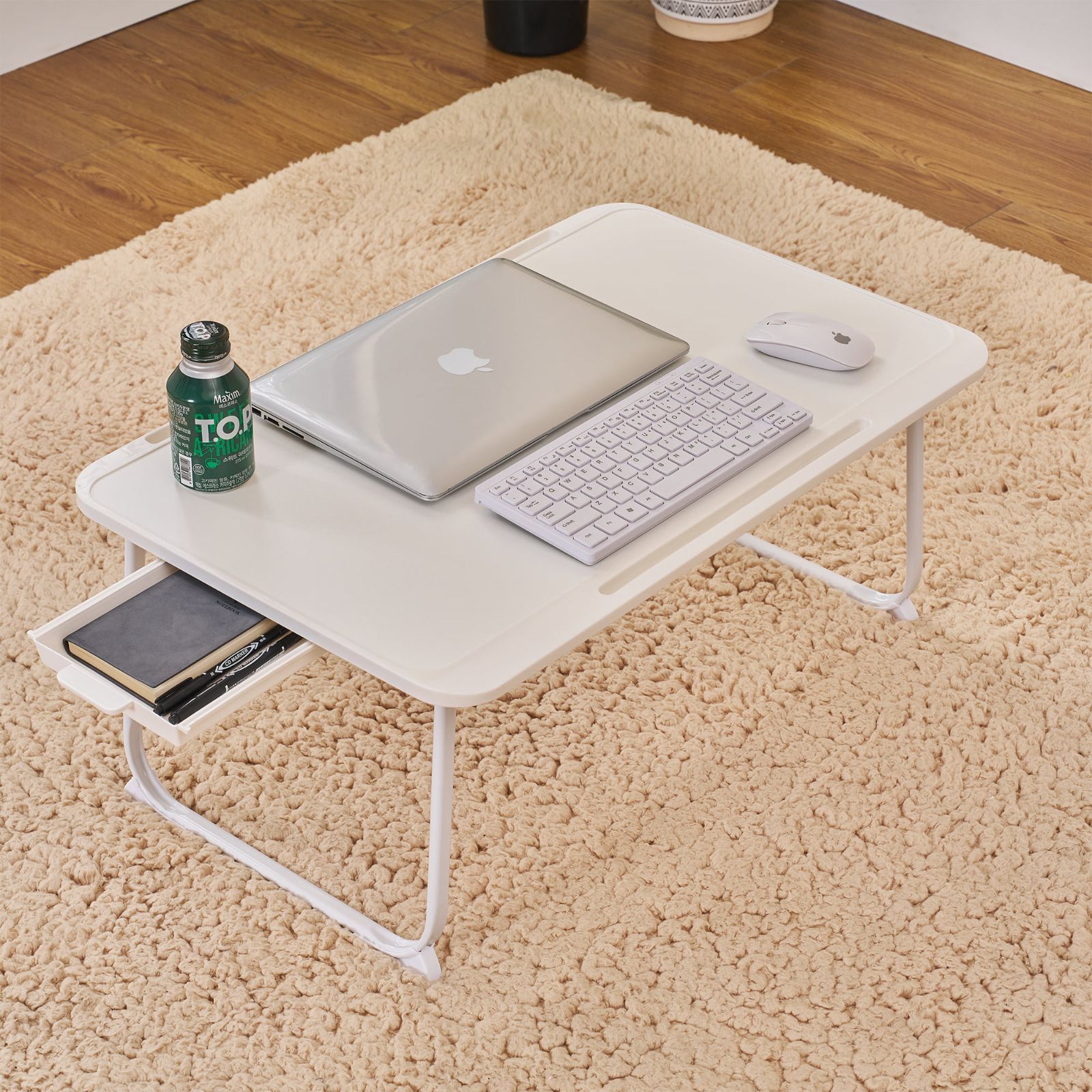 ローテーブル 新品未開封】VECELO 即納 折りたたみテーブル ミニテーブル ロー