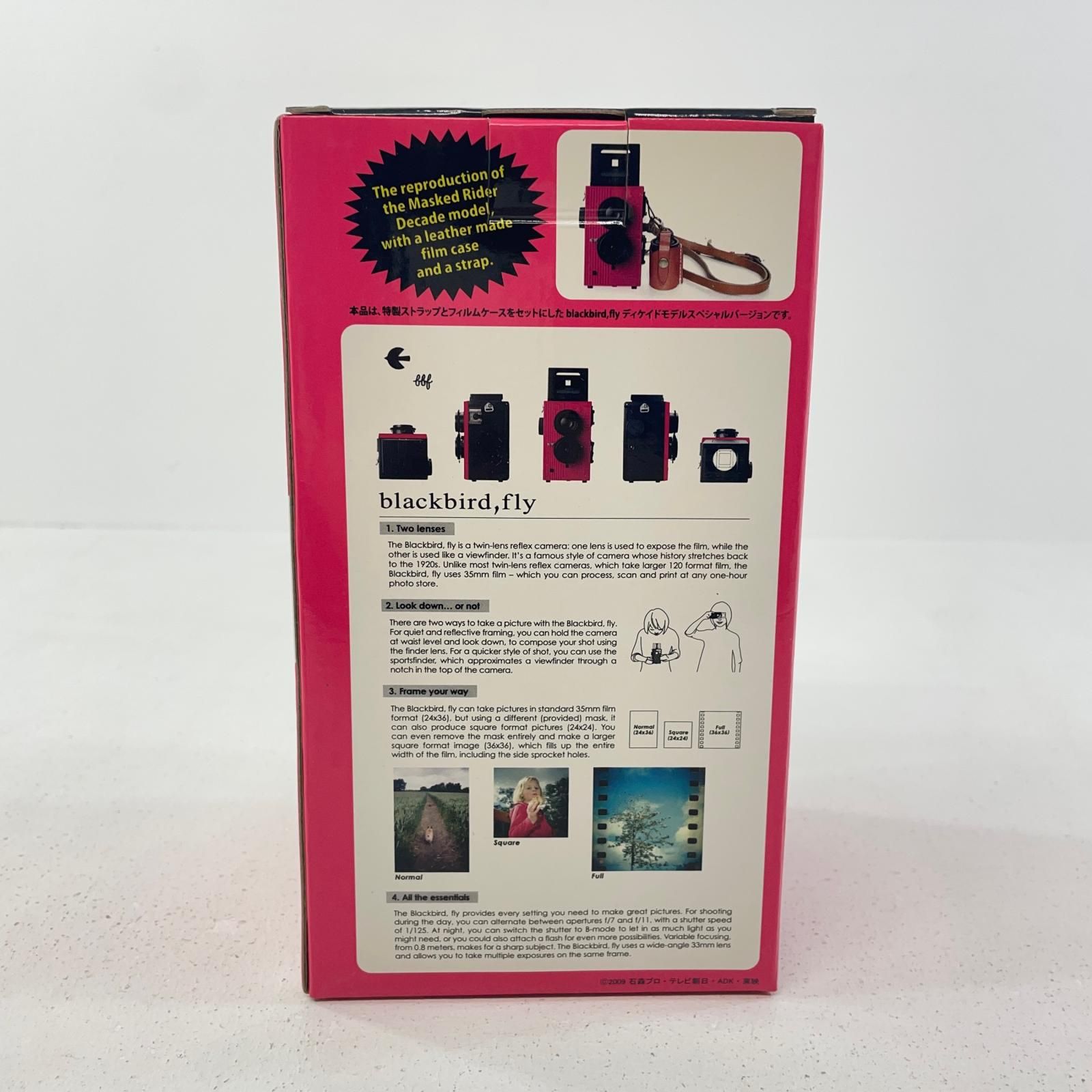 【尾張小牧店】 中古 仮面ライダーディケイド(ピンク/ラストバージョン) Blackbird fly 35mm 2眼レフカメラ 「仮面ライダーディケイド」 【708】 尾張小牧店】 中古 仮面ライダーディケイド(ピンク/ラスト