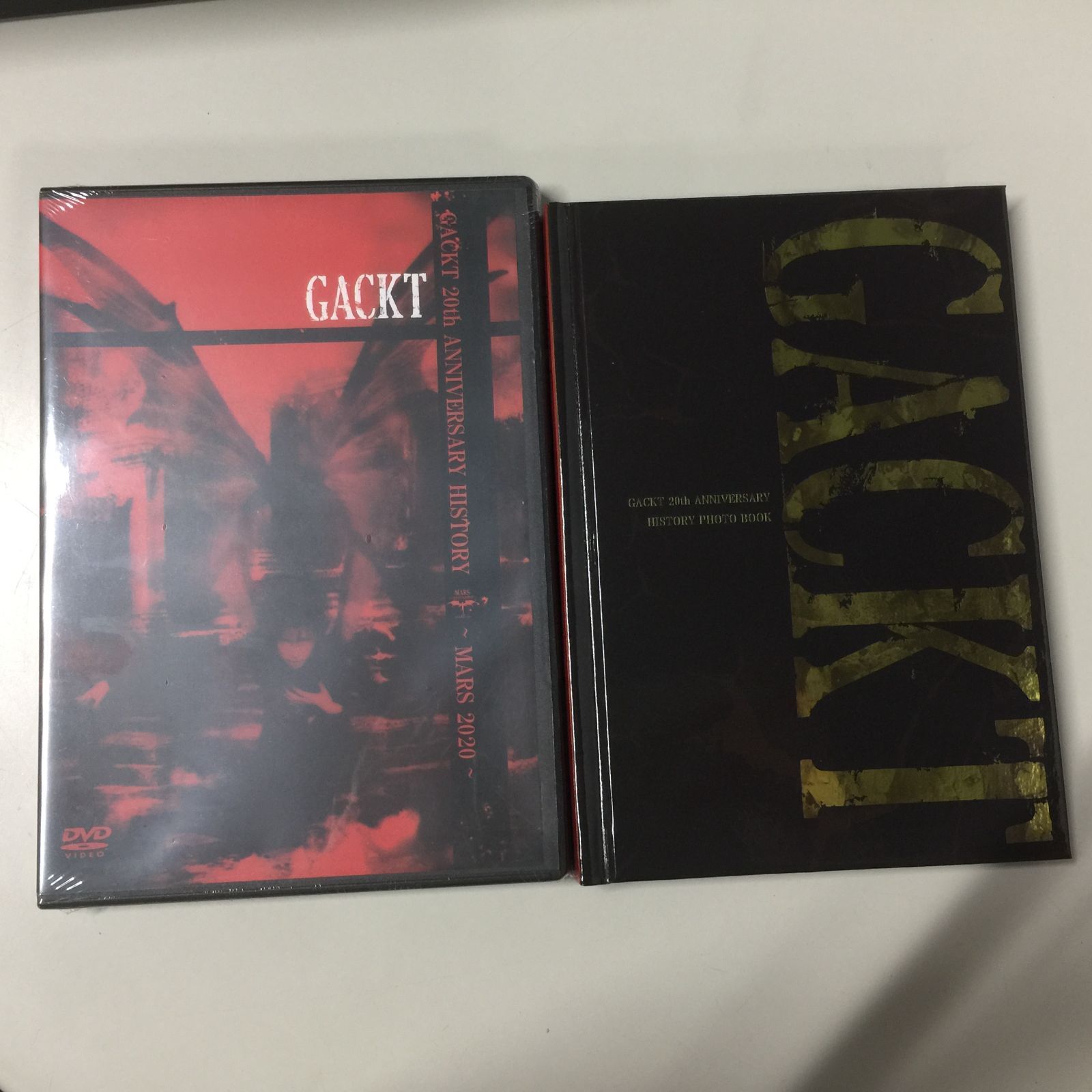 DVD未開封 GACKT 20th ANNIVERSARY HISTORY BOX DVD