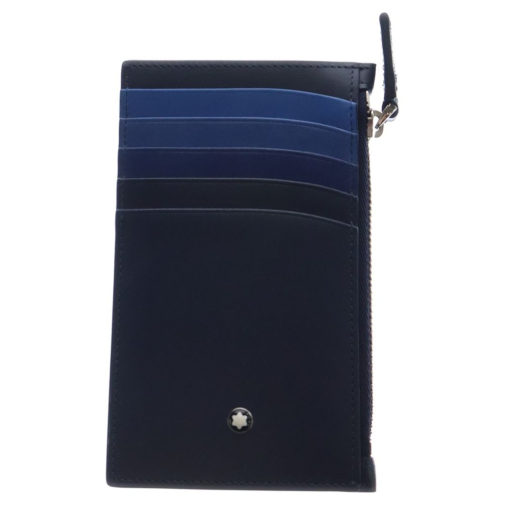 MONTBLANC (モンブラン) レザーフラグメントケース ネイビー