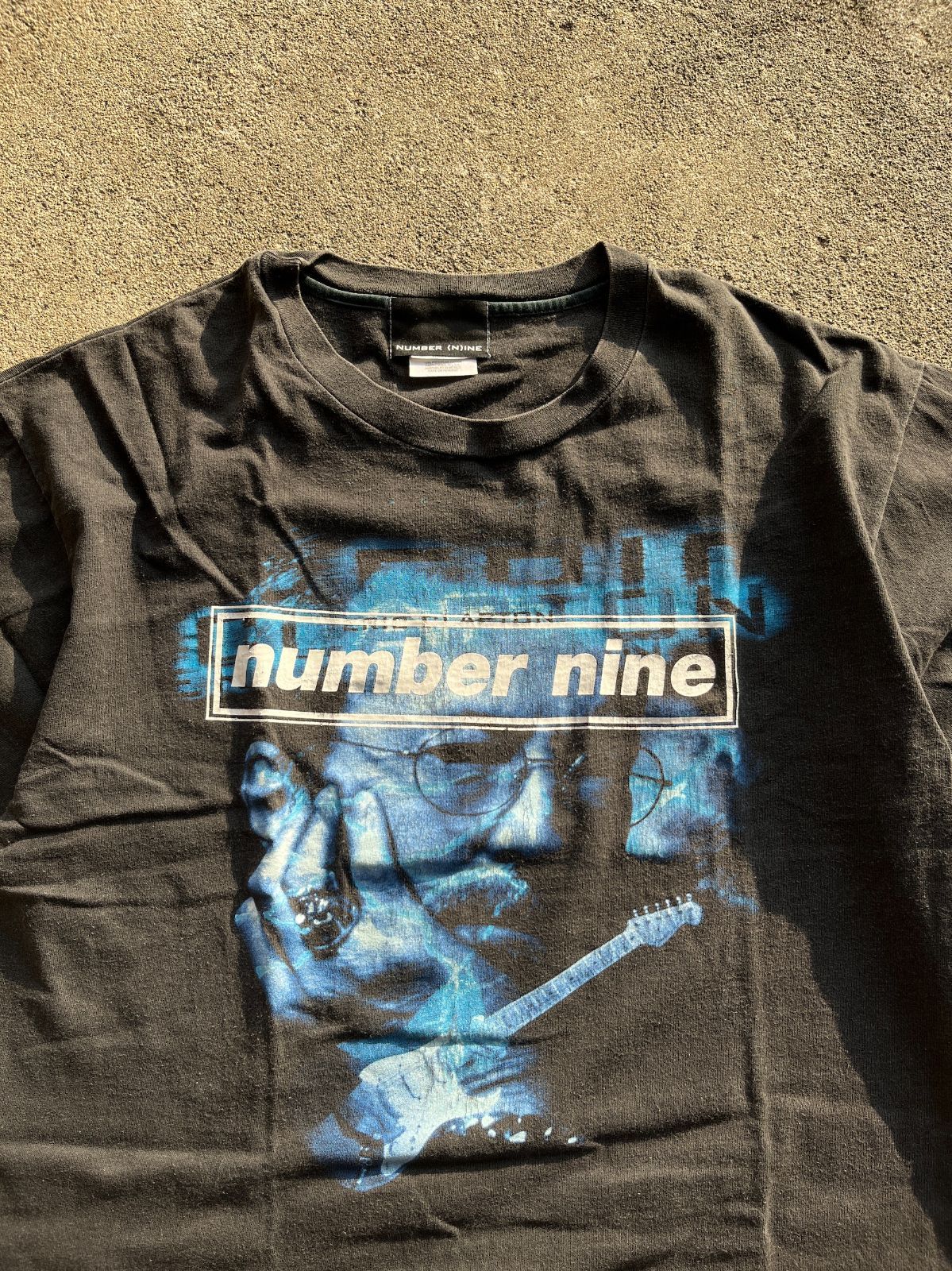 2016AW Number (N)INE 90's Eric Clapton Pilgrim World Tour Remake T-shirt  ナンバーナイン ヴィンテージリメイクTシャツ クラプトン