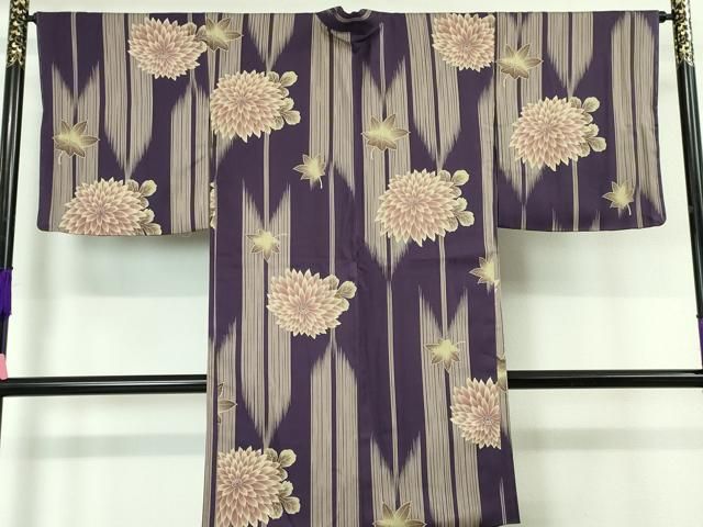 平和屋本店□極上 寺島しのぶプロデュース 長羽織・ショールセット 菊  