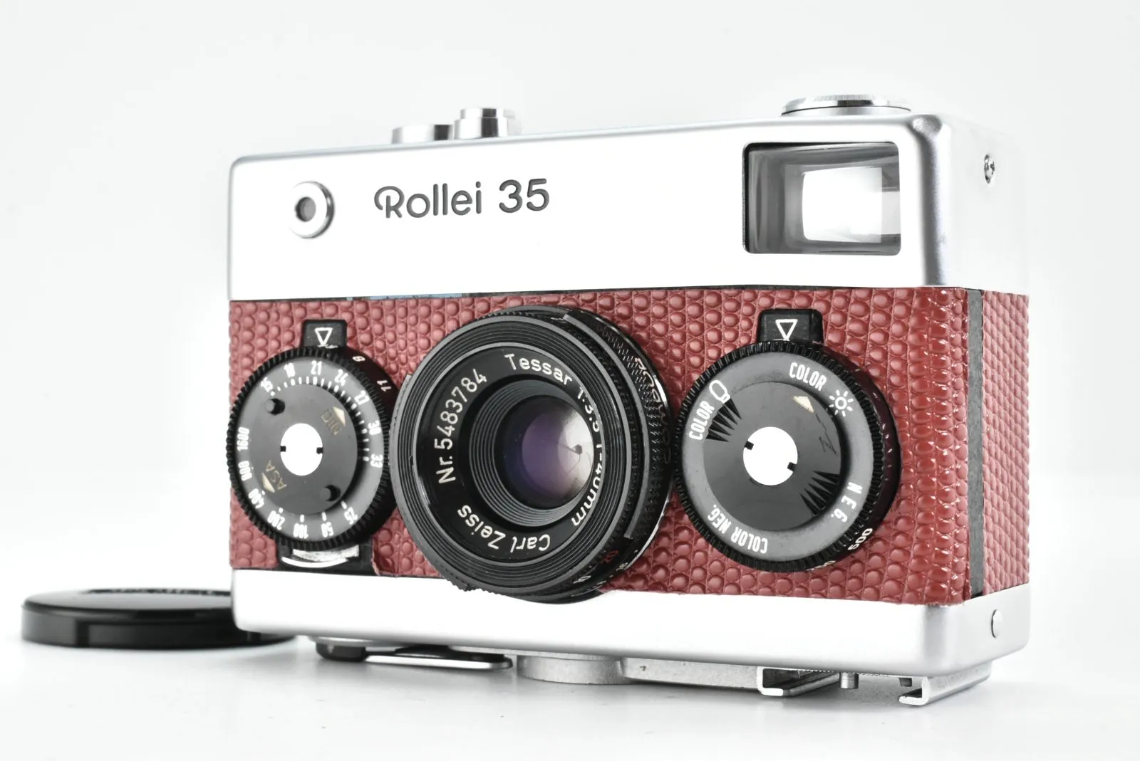 美品】Rollei 35 Brown Film Camera Tessar 40mm f/3.5 ローライ