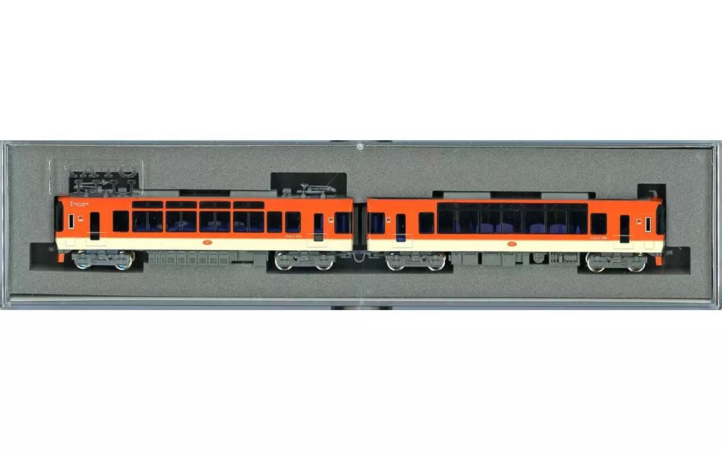 カトー　１０-４１２　叡電９００系「きらら」メープルオレンジ　現状渡し Ｎゲージ KATO 10-412 叡山電鉄900系電車 きらら (オレンジ) カトー