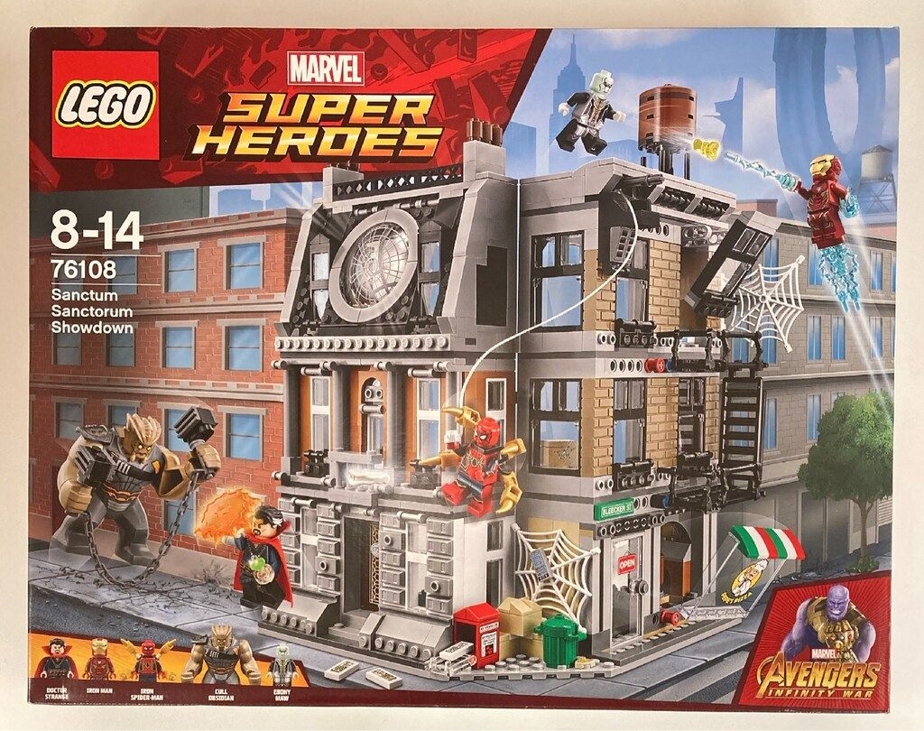 LEGO MARVEL SUPER HEROES SANCTUM SANCTORUM SHOWDOWN 76108