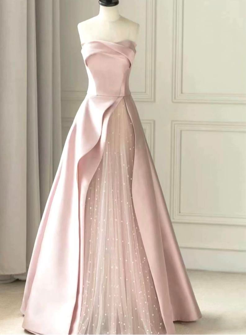 チュールスカートの可愛いベアイブニングドレス?.? - メルカリ