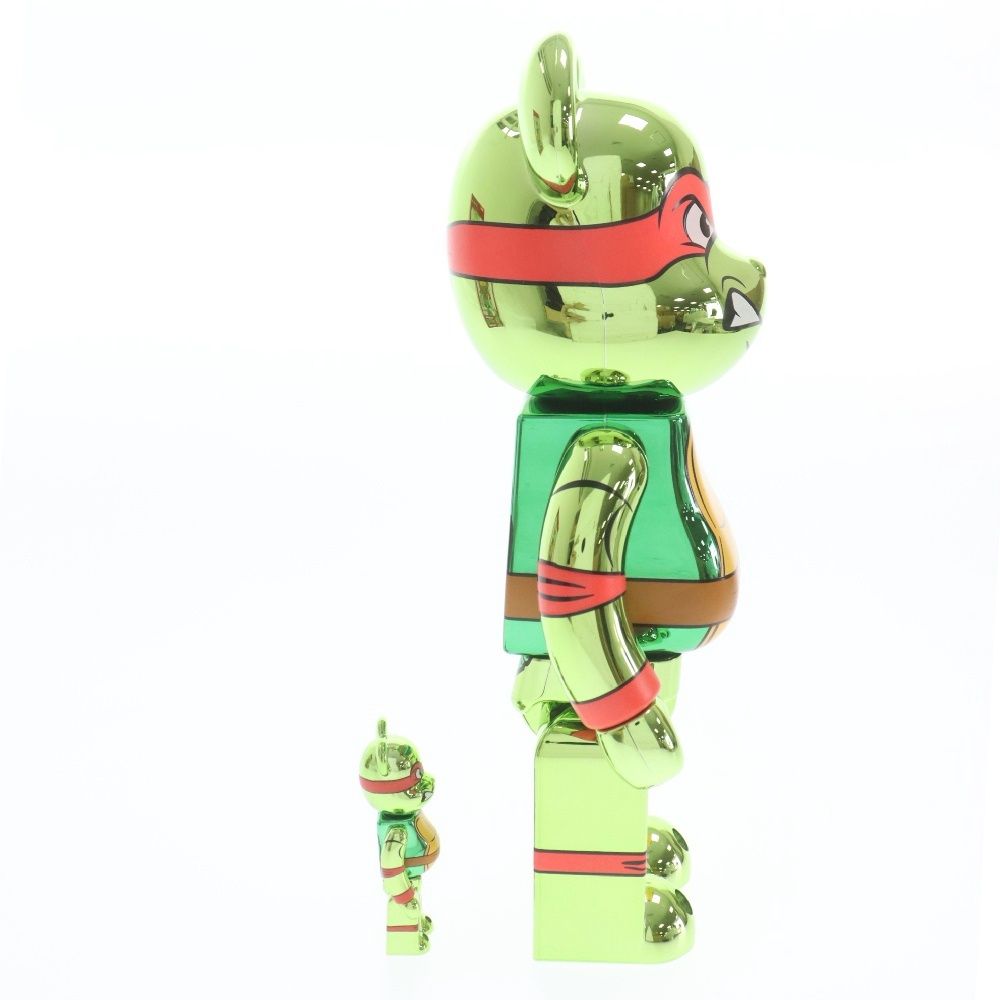 bearbrickタートルズ  Raphael 400%100%新品未開封 MEDICOM TOY (メディコムトイ) BE@RBRICK TEENAGE MUTANT NINJA