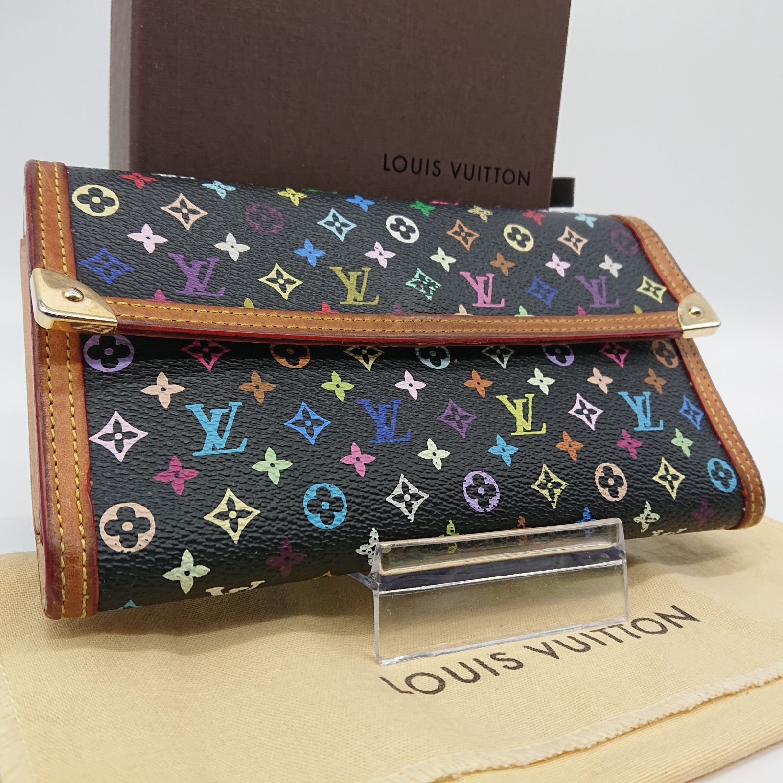 箱袋付 Louis Vuitton 長財布 箱/袋付/IC] ルイヴィトン 長財布 アン