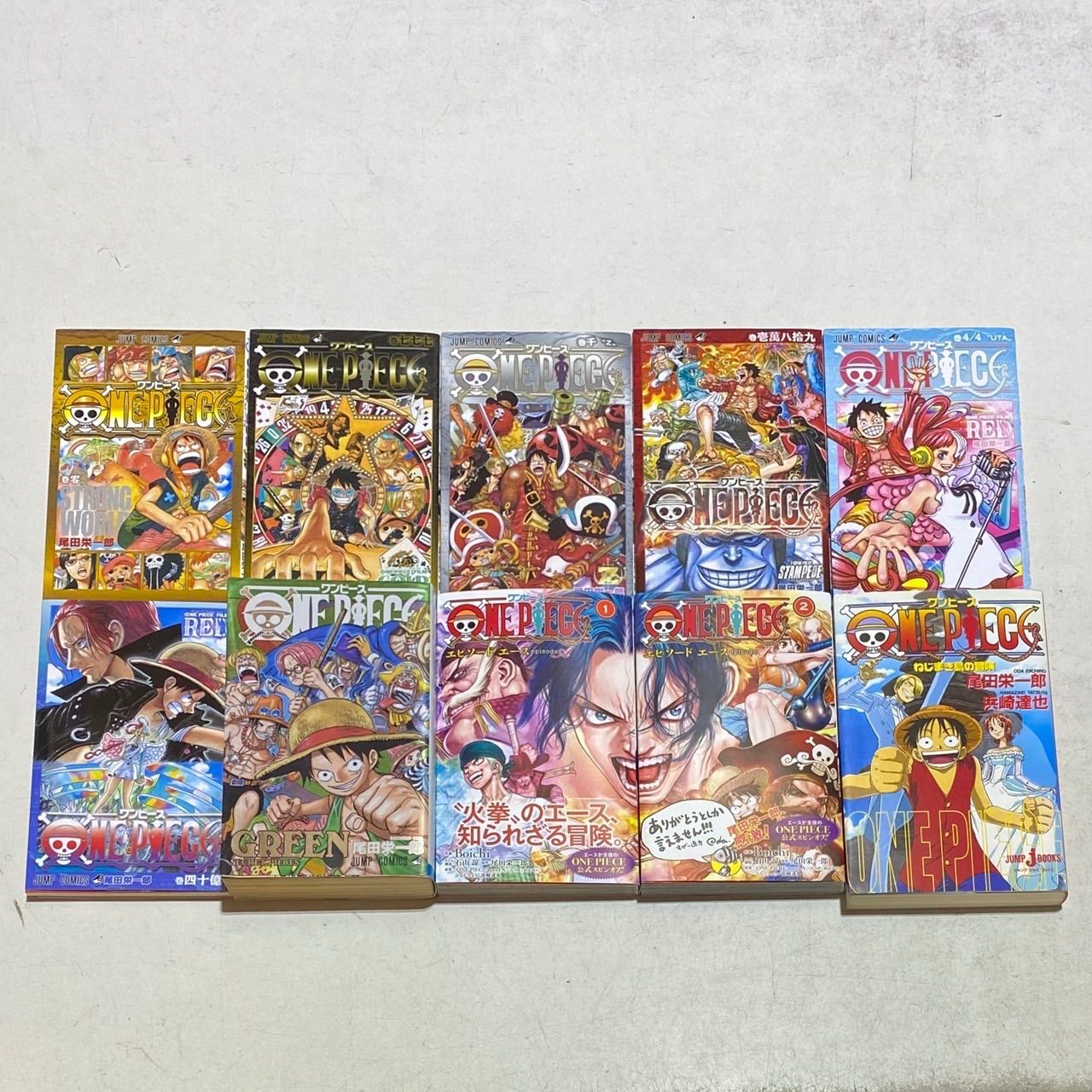 ONE PIECE ワンピース 1巻〜112巻 全巻セット＋関連本4冊 ONE